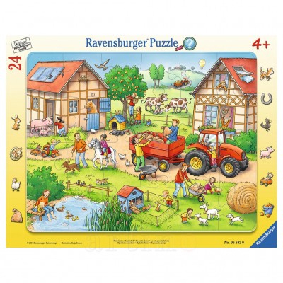 Puzzle Mica Mea Ferma, 24 Piese, Ravensburger