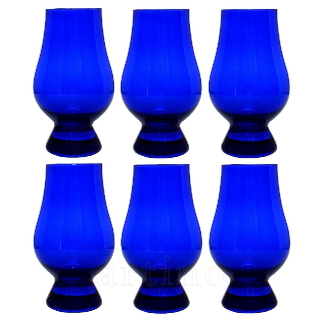 Set 6 pahare whisky Blue Cobalt, Glencairn Glass