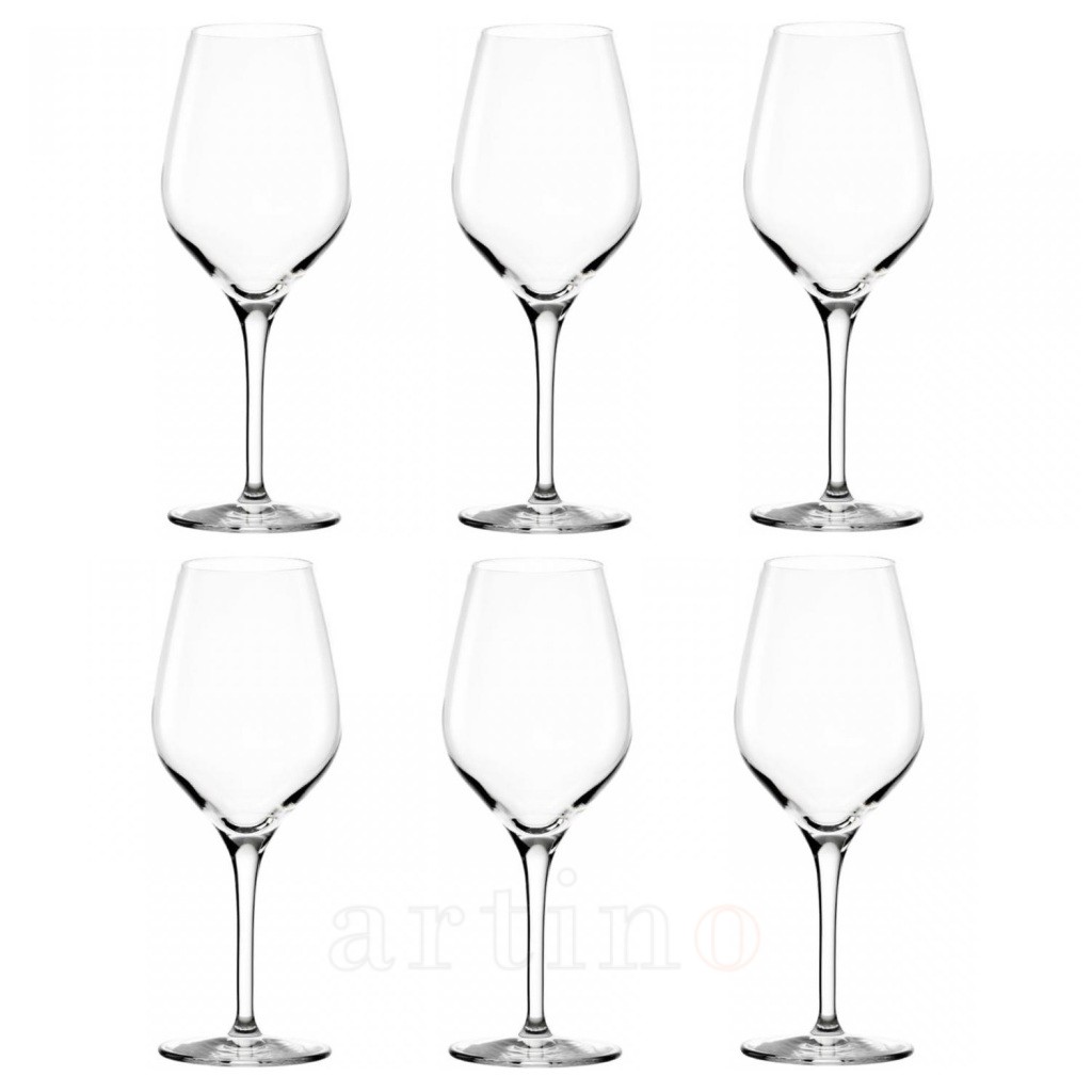 Set 6 pahare vin alb, Exquisit, cristal, 350ml, Stolzle 