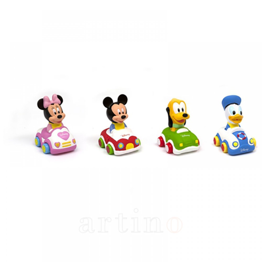 Masinute Disney: Minnie, Mickey, Donald, Pluto