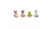 Masinute Disney: Minnie, Mickey, Donald, Pluto - mic