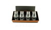 Set 4 pahare whisky Glencairn cristal + GiftBox  - mic