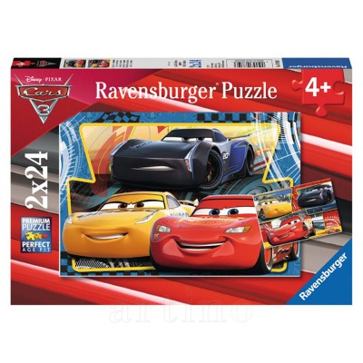 Puzzle Cars, 2X24 Piese, Ravensburger